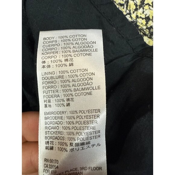 Urban Outfitters Hannah Scallop Babydoll Mini Dress Sz Small - Picture 8 of 9